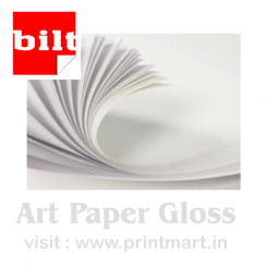 Art Paper Gloss Bilt 115 58.5x91.0 White Matt